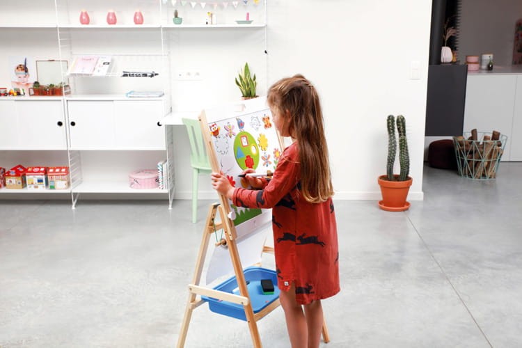 Duża Tablica magnetyczna dwustronna SCRATCH