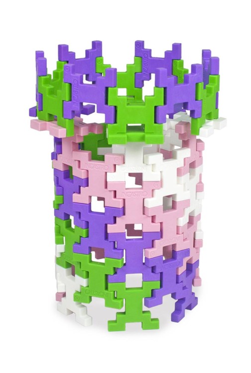 Klocki konstrukcyjne Incastro - 60 el. Pink MIDI