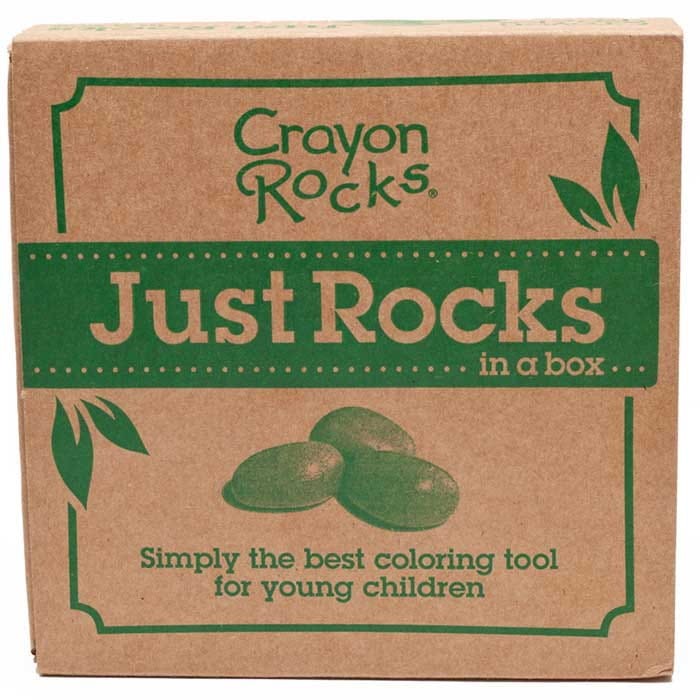  Kredki kamienie kamyki 64 sztuki 16 kolorów w pudełku Crayon Rocks