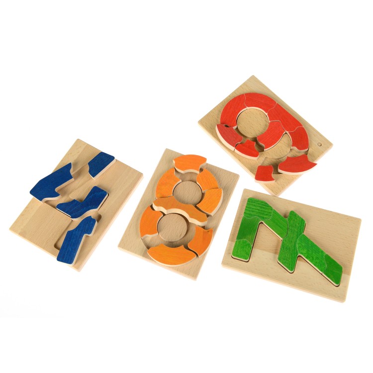 Układanki cyfrowe drewniane cyfry PILCH