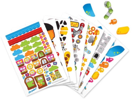 Wyklejanka naklejki RECYKLING ozdób wszystko Artzooka