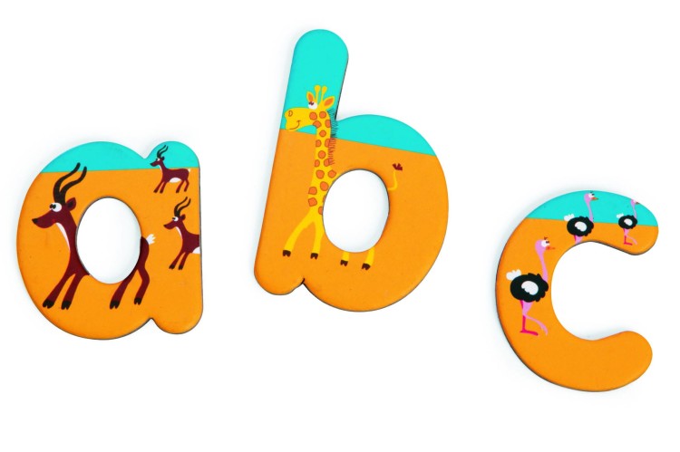 Magnetyczne Literki Safari SCRATCH