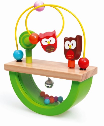 Drewniana równoważnia Sówka SCRATCH