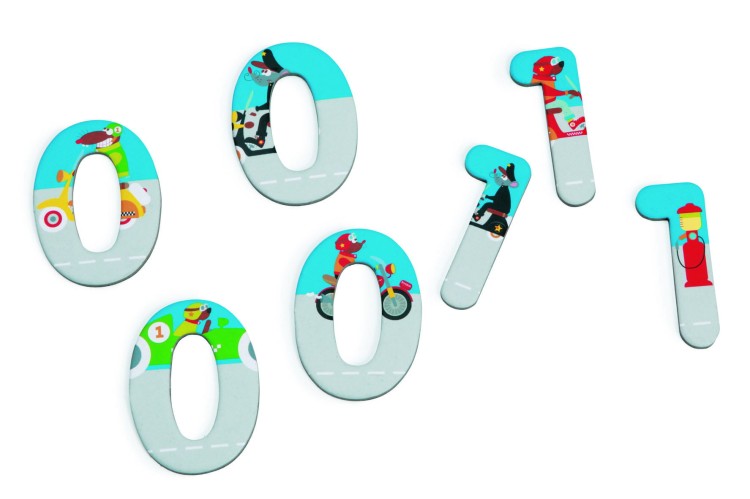 Magnetyczne Cyferki Miasto SCRATCH