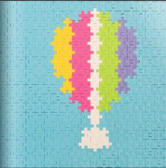 PLUS-PLUS klocki konstrukcyjne Biżuteria mini 170 elementów pastelowe