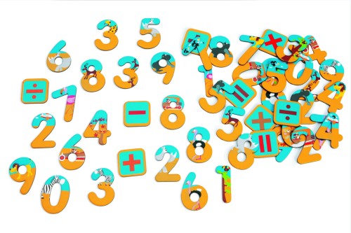 Magnetyczne Cyferki Safari SCRATCH