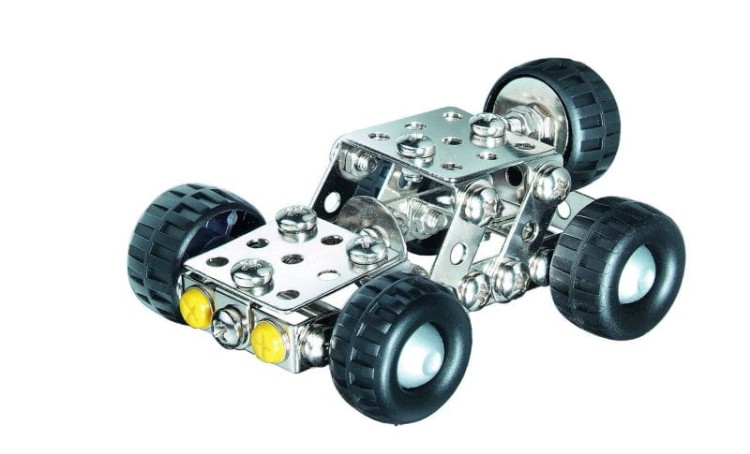 JEEP MINI metalowe klocki konstrukcyjne EITECH 