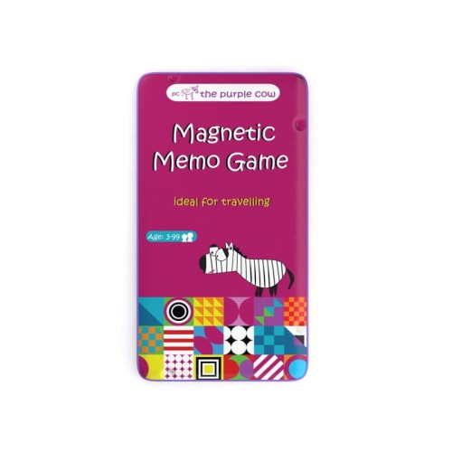 Memo - gra magnetyczna podróżna The Purple Cow