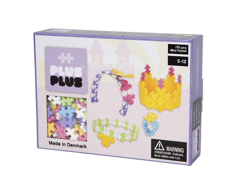 PLUS-PLUS klocki konstrukcyjne Biżuteria mini 170 elementów pastelowe 1