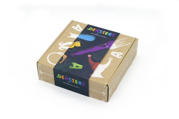 Komplet uchwytów do budowania Rodzina Przyczepialskich Densters