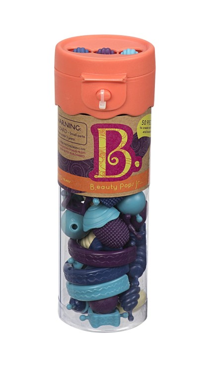 Zestaw 50el. do tworzenia biżuterii B.est TOYS - 6 wersji kolorystycznych
