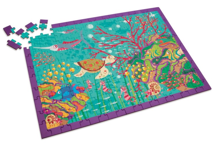 Puzzle RAFA KORALOWA 200 elem.  układanka Scratch