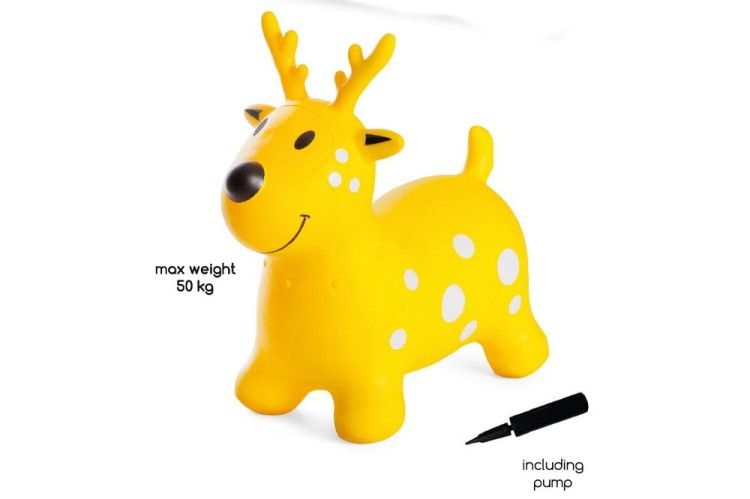 skoczek żółty renifer BUITEN SPEEL
