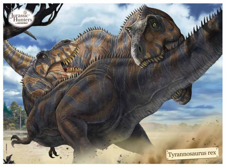  Megazestaw T-REX szkielet 76 cm Wyprawa Paleontologiczna dinozaur Geoworld - plakat