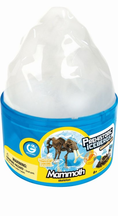 MAMUT góra lodowa Epoka Lodowcowa 26 cm szkielet Geoworld