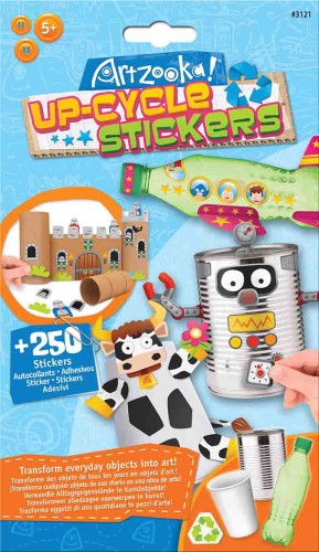 Wyklejanka naklejki RECYKLING ozdób wszystko Artzooka