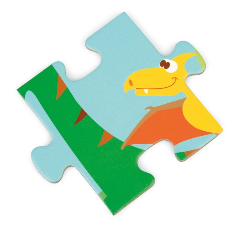 Puzzle DINO 40 elem.  układanka Scratch