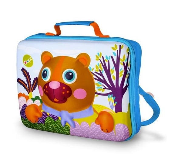 tornister szkolny miś las Oops