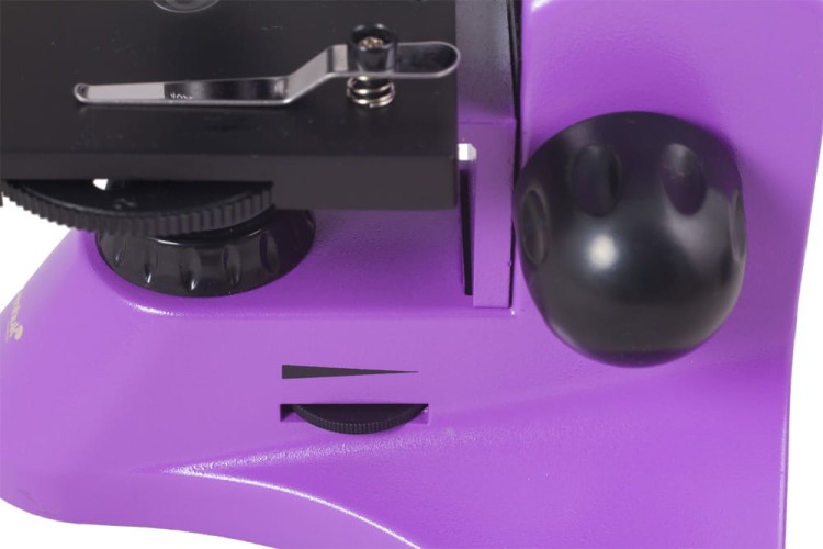 Mikroskop Rainbow 50L PLUS Amethyst fioletowy Levenhuk + GRATIS zestaw K50 do eksperymentów