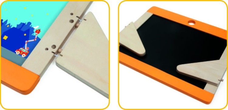 Magnetyczna dwustronna tablica MIASTO SCRATCH