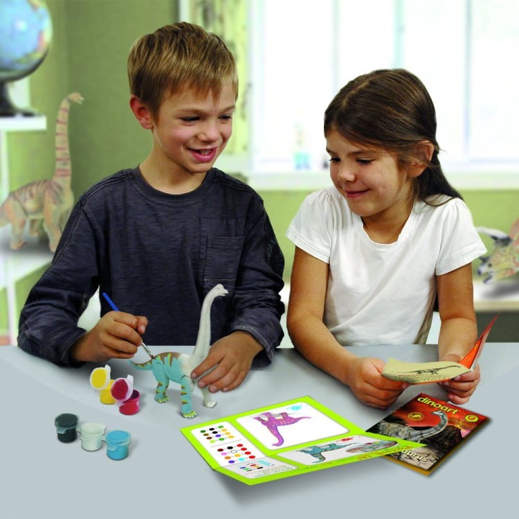 BRACHIOSAURUS model dinozaura 25 cm do złożenia i malowania Geoworld