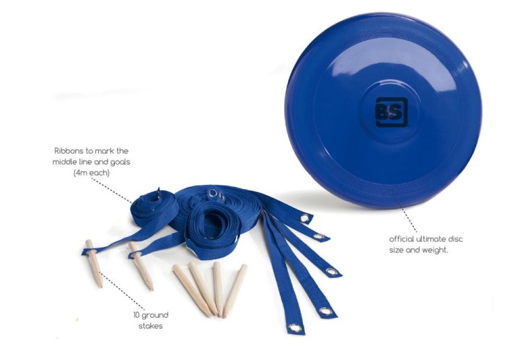 Komplet frisbee niebieskie BUITEN SPEEL  
