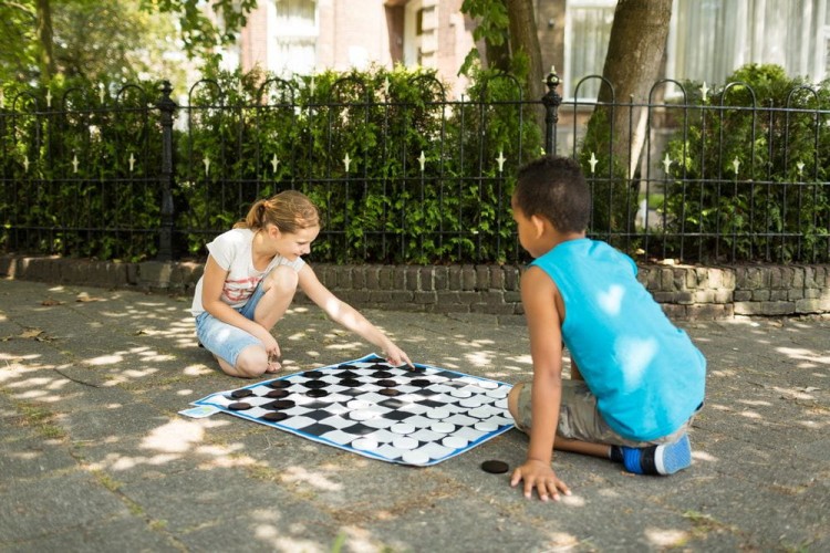 Warcaby XL BUITEN SPEEL  