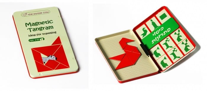 Gra magnetyczna tangram The Purple Cow 1