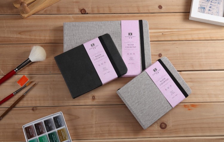 Blok do akwareli 24 kartki 16x24 cm Dorer 3