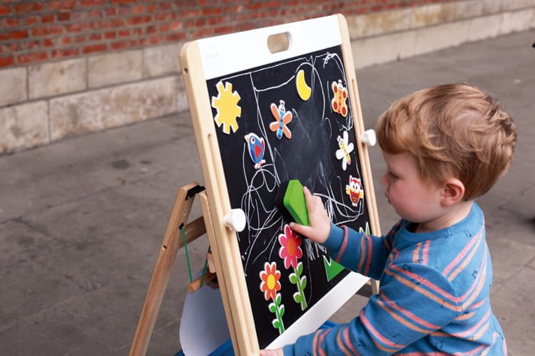 Duża Tablica magnetyczna dwustronna SCRATCH