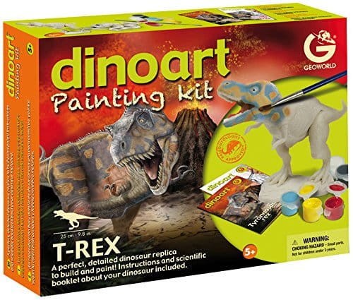 T-REX model dinozaura 25 cm do złożenia i malowania Geoworld