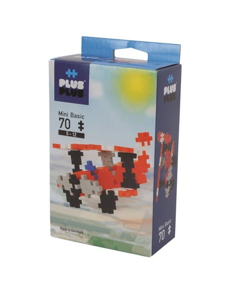 Samolot klocki konstrukcyjne MINI PLUS-PLUS 70 elementów