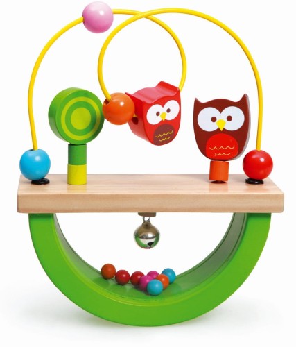 Drewniana równoważnia Sówka SCRATCH