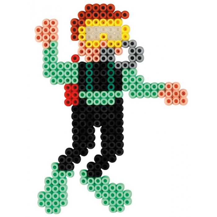 WODNY ŚWIAT Koraliki do zaprasowania MIDI 6000 szt HAMA 3035
