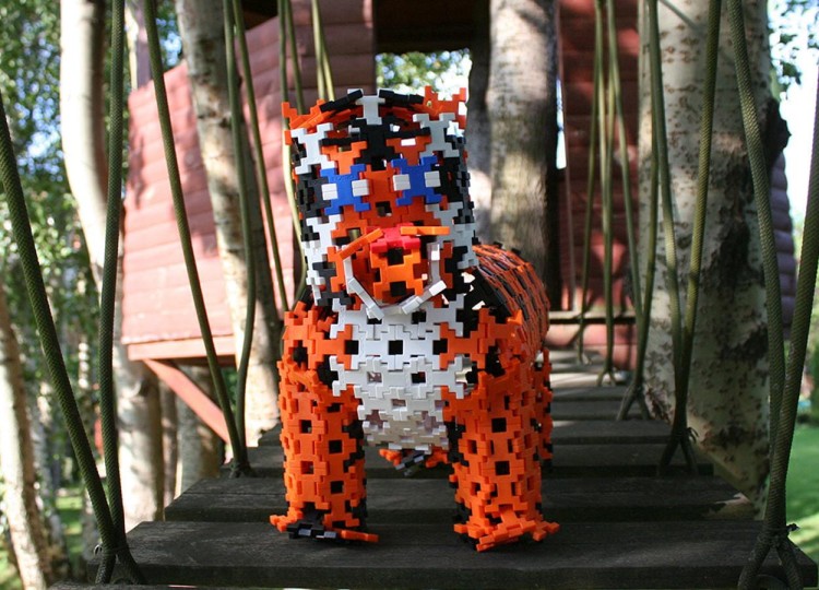 Klocki konstrukcyjne Incastro - 1000 el. BOX