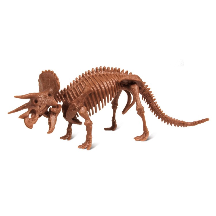 Szkielet TRICERATOPS 21 cm Wyprawa Paleontologiczna dinozaur Geoworld