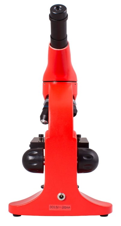 Mikroskop Rainbow 50L PLUS Orange pomarańczowy Levenhuk + GRATIS zestaw K50 do eksperymentów