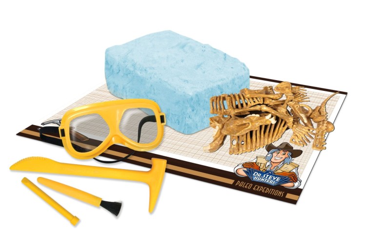 Szkielet NIEDŹWIEDŹ JASKINIOWY 21 cm DELUXE Wyprawa Paleontologiczna duży zestaw dinozaur Geoworld