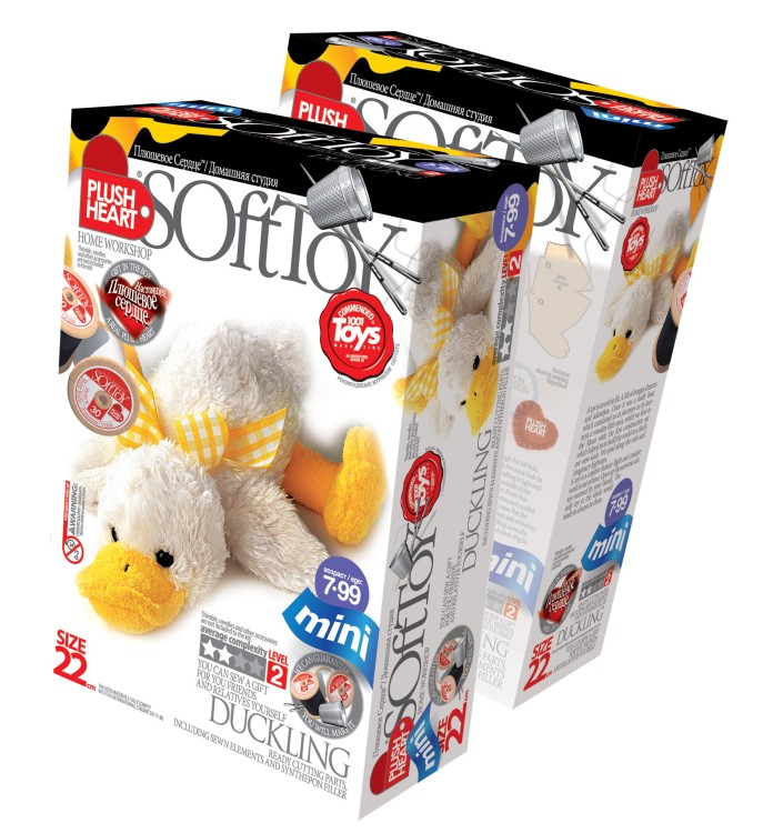 KACZKA pluszak do uszycia 22 cm Elf Market seria Mini