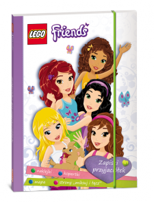 LEGO FRIENDS ZAPISKI PRZYJACIÓŁEK