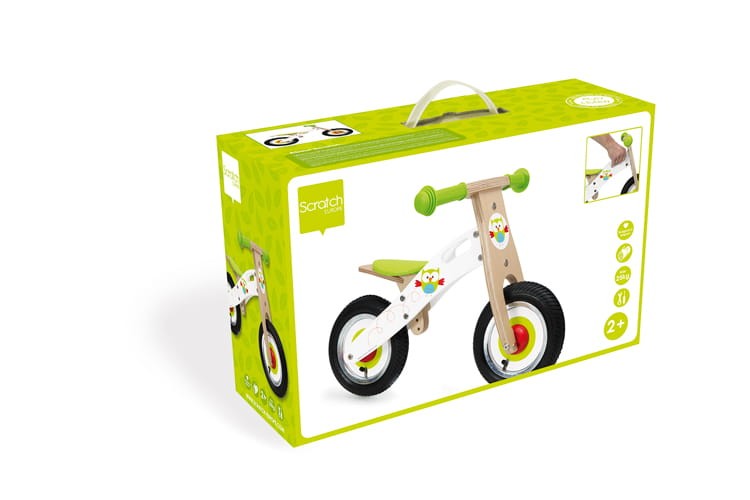 Rowerek biegowy balance bike SOWA SCRATCH 
