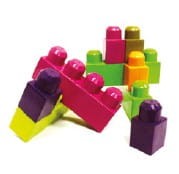 Klocki w walizce - pociąg LAS 23 el. Oops 13107