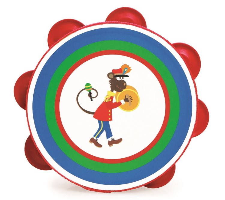 Drewniany TAMBURYN Fanfare Scratch 