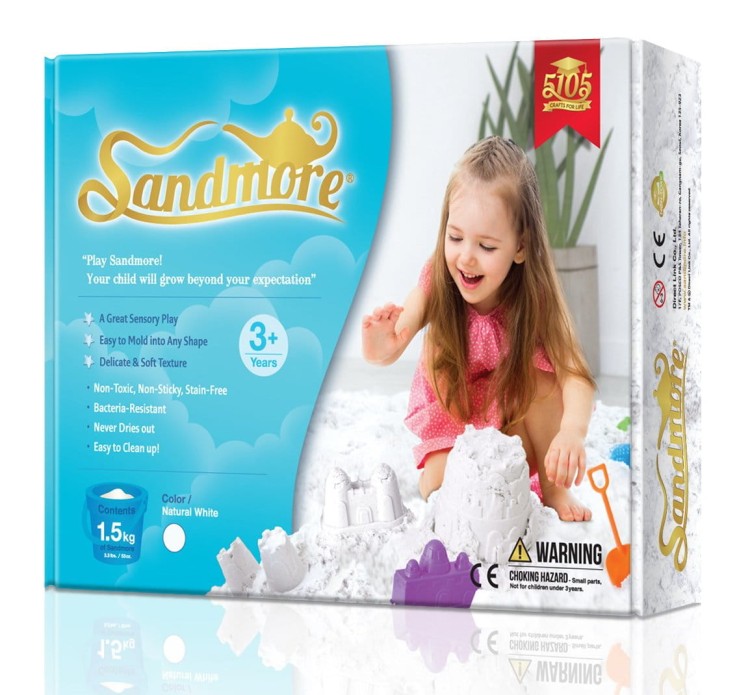 SANDMORE magiczny piasek kinetyczny 1,5 kg 
