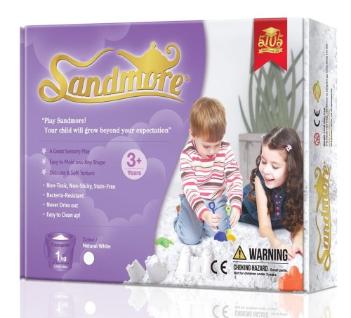 SANDMORE magiczny piasek kinetyczny 1 kg 
