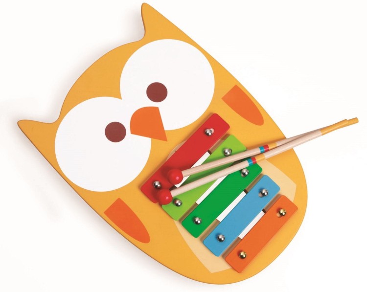 Cymbałki Sówka Lou Scratch