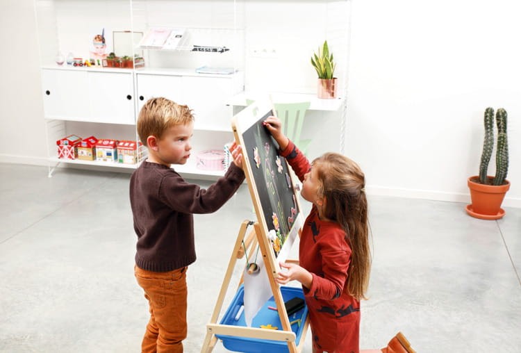 Duża Tablica magnetyczna dwustronna SCRATCH