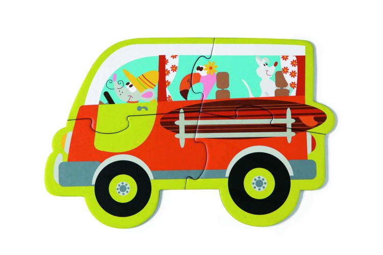 Pierwsze puzzle POJAZDY SCRATCH  