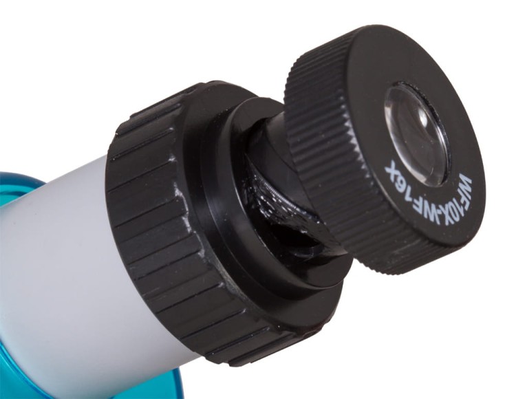 Mikroskop Levenhuk LabZZ M101 BŁĘKITNY + zestaw do eksperymentów