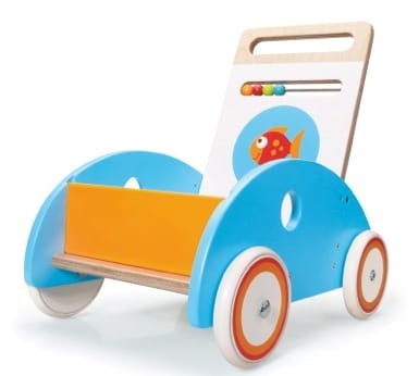 Pchacz chodzik wózek RYBKA II SCRATCH